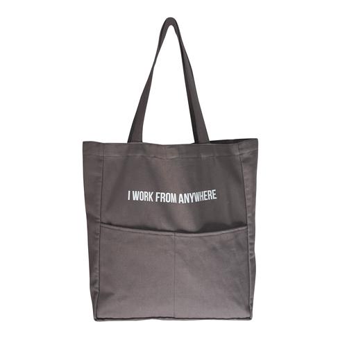 Jual bits & bobs Tote Bag Work from Anywhere Charcoal Jakarta