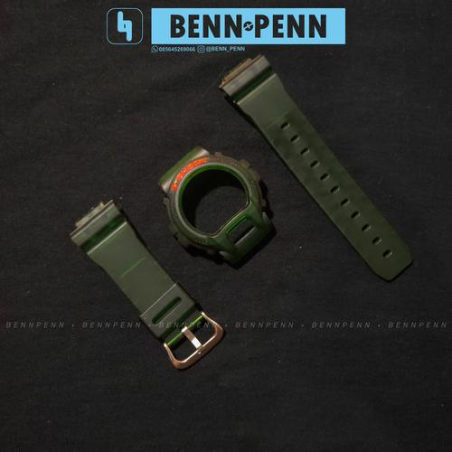 BEZEL STRAP G SHOCK G 6900 GREEN DEEP 