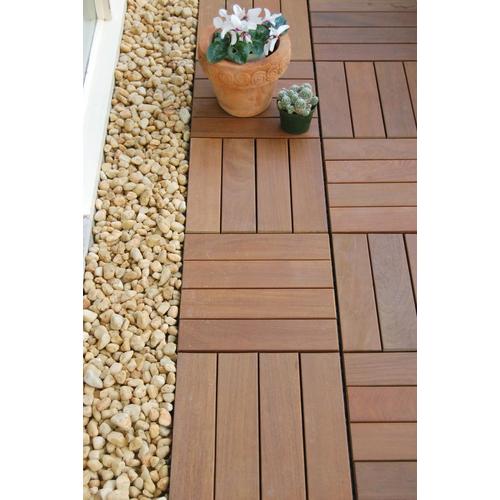 Jual DECKING TILE LANTAI KAYU UBIN / FLORING WOOD / LANTAI KAYU JATI