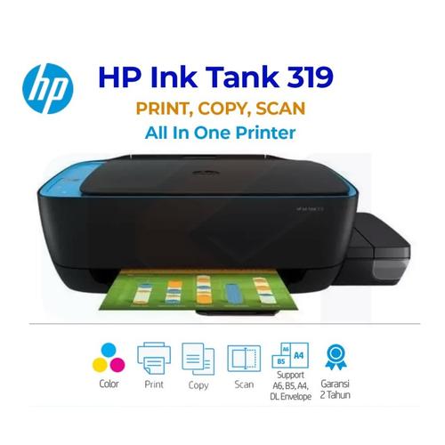 Jual HP Ink Tank 319 All In One Printer 