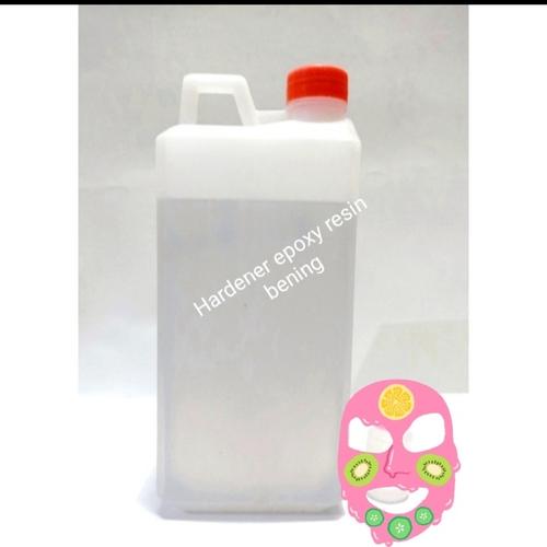 Jual Hardener epoxy bening.kemasan 1kg.untuk perbandingan 2kg epoxy