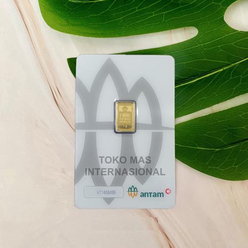 Jual Logam Mulia LM Press 1gr 1g 1 Gram Batangan Emas ANTAM Sertifikat