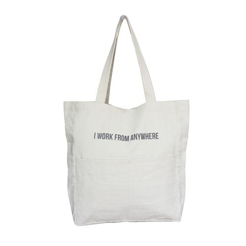 Jual bits & bobs Tote Bag Work from Anywhere Natural Jakarta