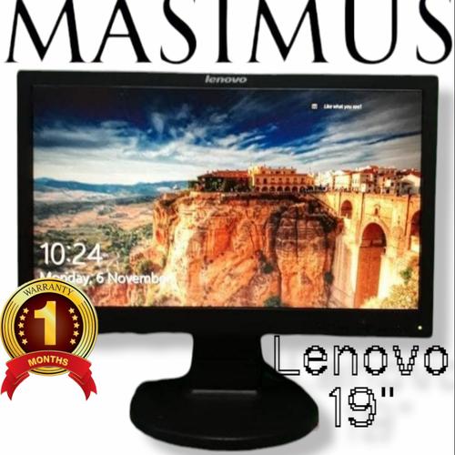 Lenovo D186wA 18.5 inch HD LED ThinkVision Monitor – Cremzo IT