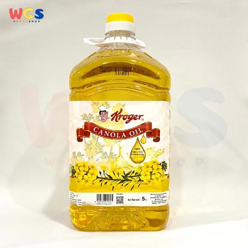 Jual Kroger Canola Oil 100 Original 5 ltr Minyak Canola Kab