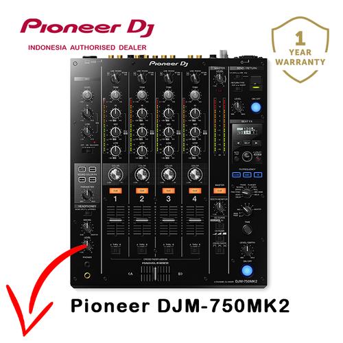 Gambar Pioneer DJM-750MK2 4 Channel Performance DJ Mixer DJM750MK2 dari audiopan Jakarta Utara Tokopedia