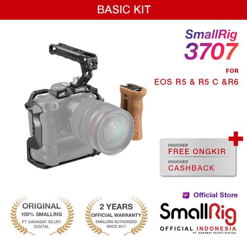 Promo SmallRig Basic Kit for Canon EOS R5 R6 R5 C with BG-R10 Grip 3707 ...