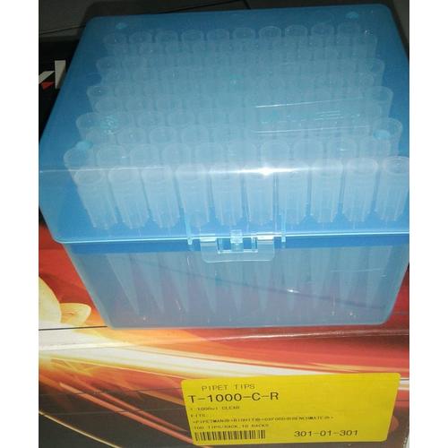 Jual Clear Tip 1000ul. Rack. Non Sterile. 100tips/rack. Axygen Kota