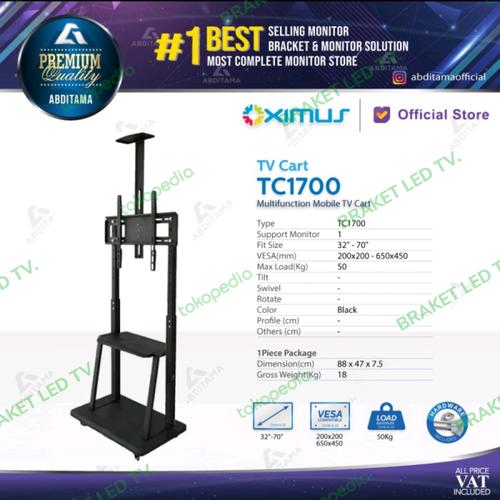 Tv Roda Jual Bracket standing tv roda 32, 43, 50, 55, 60, 70 inch UNIVERSAL TV ...