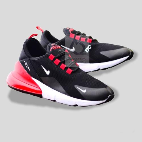 SEPATU PRIA NIKE AIRMAX 270 IMPORT SNEAKERS RUNNING hitam merah, 44 di  Worldpoisonauthentic Tokopedia