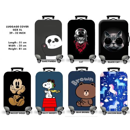 Jual Luggage Cover Sarung Koper Size XL 