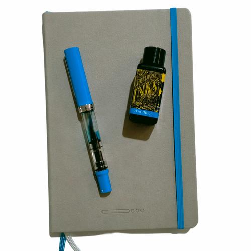 Jual TWSBI Diamine Tomoe River notebook fountain pen starter kit 80ml, Grid Jakarta Utara