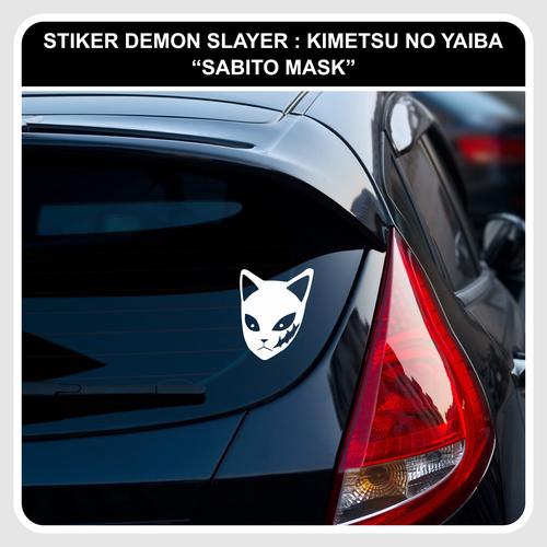 Jual CUTTING STICKER DEMON SLAYER SABITO / STIKER KACA KIMETSU NO YAIBA ...