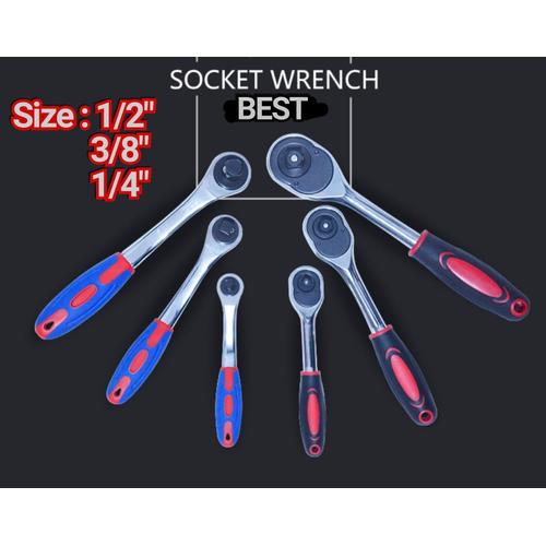 Jual Ratchet handle 1/2 / rachet handle Gagang socket 3/8 ,Kunci socket ...