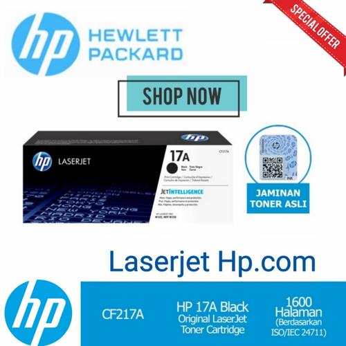 Jual Toner Hp Laserjet 17A CF217A original - Jakarta Selatan - Laserjet  Hp.com | Tokopedia