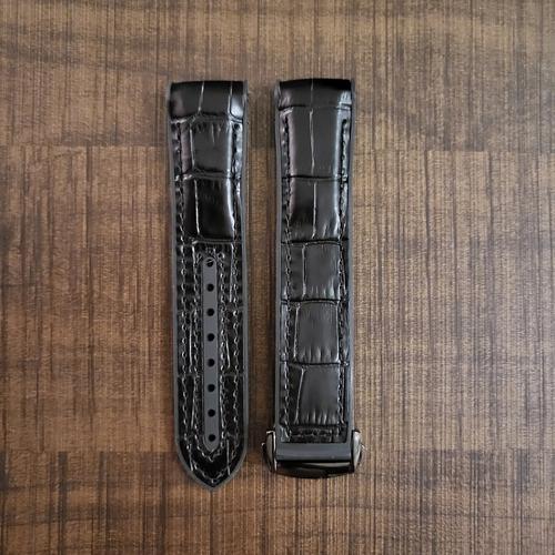 Jual Leather Rubber Curved Watch Strap 
