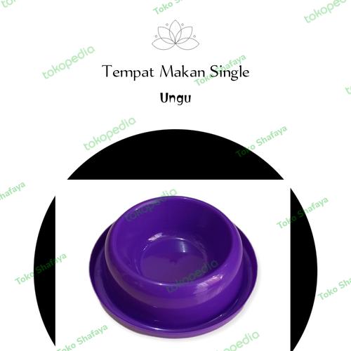 Jual Tempat Makan Single Anti Semut Kucing dan Anjing Pet Bowl Kuning
