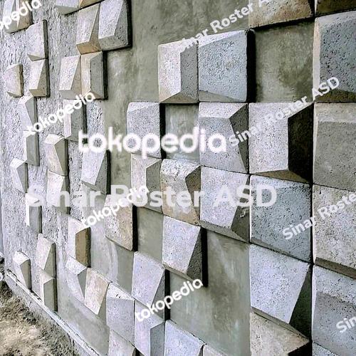 Jual Roster Bata Tempel Motif Tabung SINAR ROSTER ASD - Jakarta Timur ...