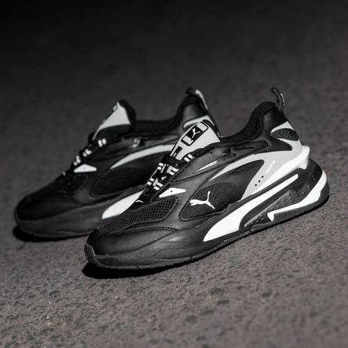 puma rsx black white