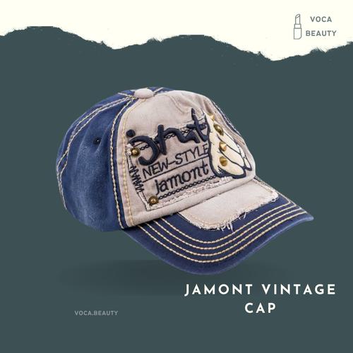 Jual JAMONT VINTAGE BASEBALL CAP TOPI 