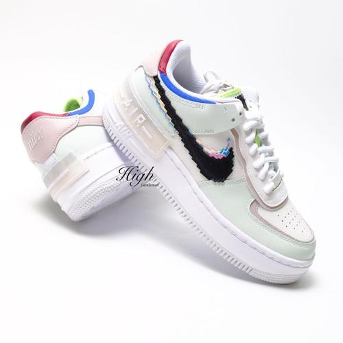 Promo Nike Air Force 1 Shadow SE Bit Barely Green CV8480-300 100% Authentic  - 38 - Jakarta Utara - High Ladies | Tokopedia