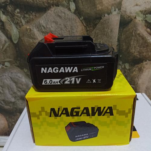 Jual BATERAI BATTERY 21V Mesin Bor Cordless NAGAWA Socket