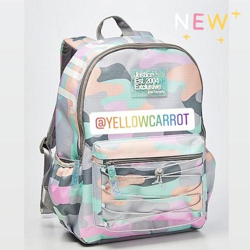 Original Justice Pink Camo Ransel 