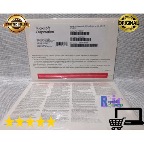 Jual New Lisensi Ori Windows Server 2012 Datacenter R2 OEM 5 CALs ...