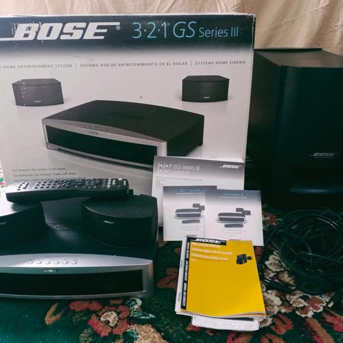 BOSE HOME THEATER 3.2.1 GS SERIES III 