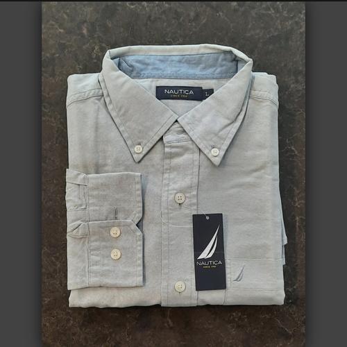 Jual Kemeja Nautica Lengan Panjang W51400 - True Quarry - L - Original ...