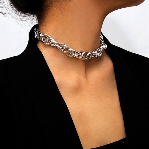 Jual Harlow gold silver chain necklace 