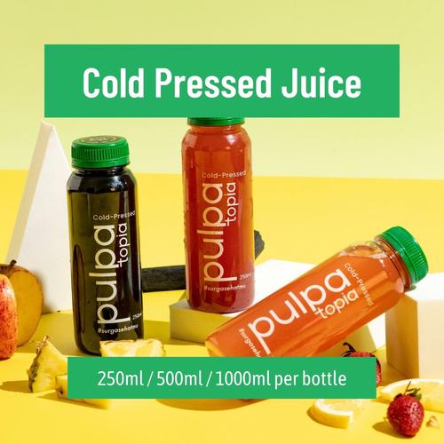 Jual Cold Pressed Juice Jus Sehat Juice Cleanse A la Carte