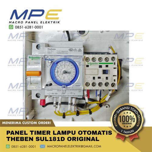 Jual Panel Lampu Otomatis / Panel Timer Theben SUL181D Original German ...