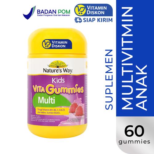 Gambar NATURE'S WAY VITA GUMMIES MULTI FOR KIDS 60'S dari VitaminDiskon Official Jakarta Utara Tokopedia