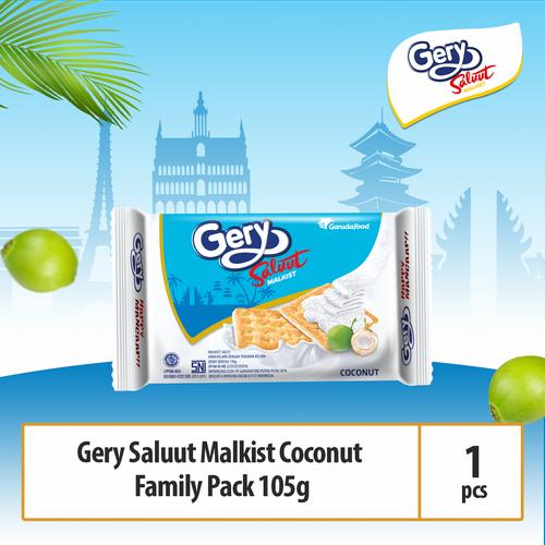 Gambar Gery Saluut Malkist Kelapa Family Pack - Biskuit dari GarudaFood Tokopedia