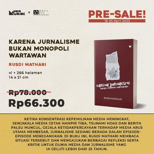 Gambar Karena Jurnalisme Bukan Monopoli Wartawan dari Sentaro Book Shop Kota Bekasi Tokopedia