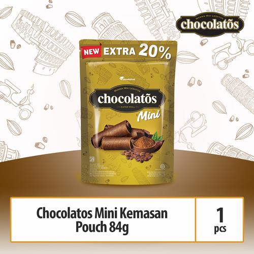 Gambar Chocolatos Mini Kemasan Pouch - Wafer Roll dari GarudaFood Tokopedia