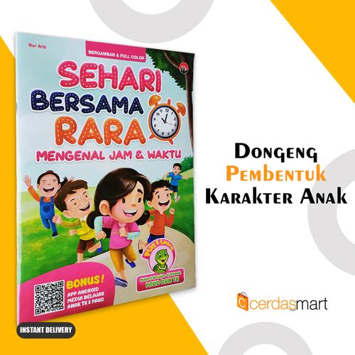 Gambar BUKU MENGENAL JAM DAN WAKTU - SEHARI BERSAMA RARA dari cerdas media Kota Depok Tokopedia