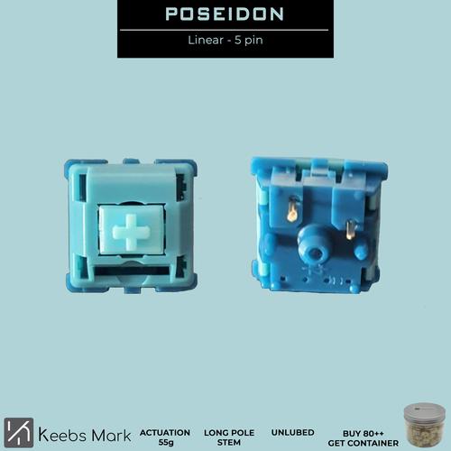 Promo Moyu Studio Poseidon JWK Linear Switch Keyboard Stock Jakarta