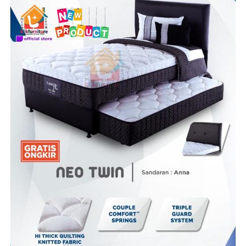 Gambar Twin 2in1 Neo Superfit (90x200) Comforta Springbed dari klikfurniture Kota Tangerang Tokopedia