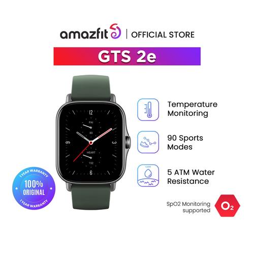 Gambar Amazfit GTS 2e Smartwatch SpO2 90 Sports Zepp Alexa - Garansi Resmi dari AlfaMas Elektronik Kab. Tangerang Tokopedia