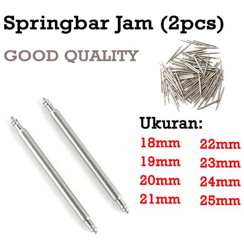 Jual SPRING BAR Jam tangan Springbar watch strap 18mm 20mm 22mm 24mm ...