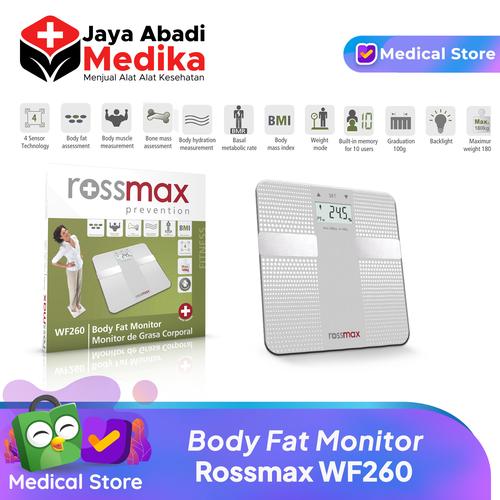 Jual Timbangan Lemak Rossmax WF260 / WF260 Body Fat Monitor Jakarta