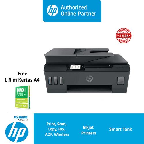 Jual HP Printer Smart Tank 615 Wireless All-in-One (Y0F71A) - Kota Bandung  - Platinum - HP Authorized | Tokopedia