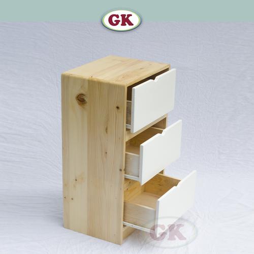 Jual JTR Meja nakas 3 laci kayu jati belanda bed side table GKnk3