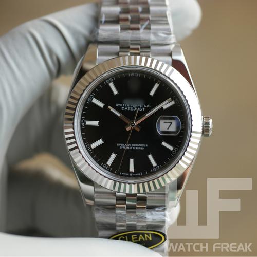 Jual ROLEX DATEJUST 41mm 126334 BLACK 