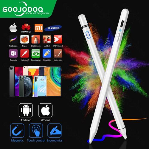 Jual GOOJODOQ 2022 GD03 Universal Stylus Pen Pencil for iPad Air Apple Pen Putih, GD01