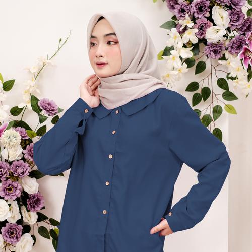 Jual AK-015 PETER PAN COLLAR TOPS TUNIC 