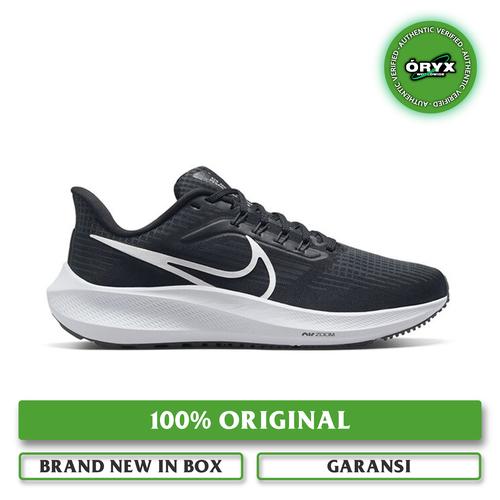 Nike Air Zoom Pegasus 39 Black White Dark Smoke Grey 36 di  Oryxsneakers Tokopedia