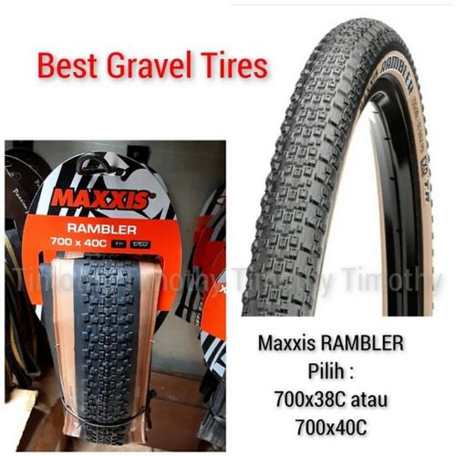Jual Ban Luar Maxxis Rambler Ukuran 700c x 38 atau 700c x 40